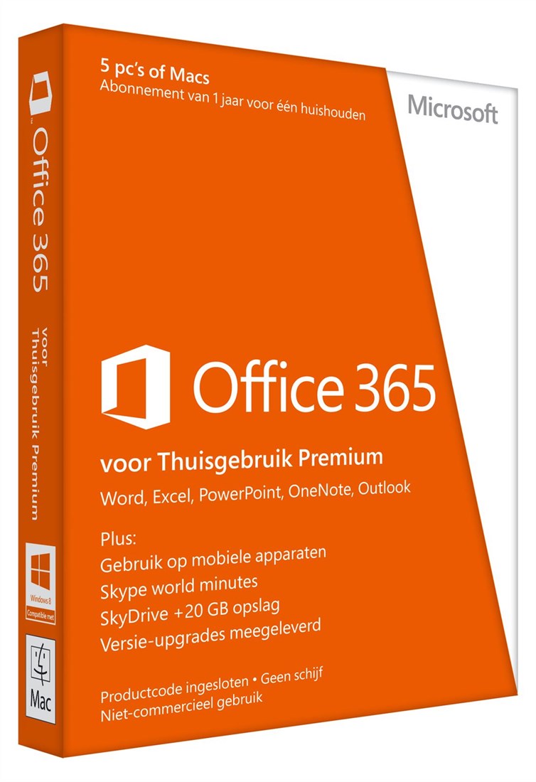 Microsoft Office 365 Home Nederlands
